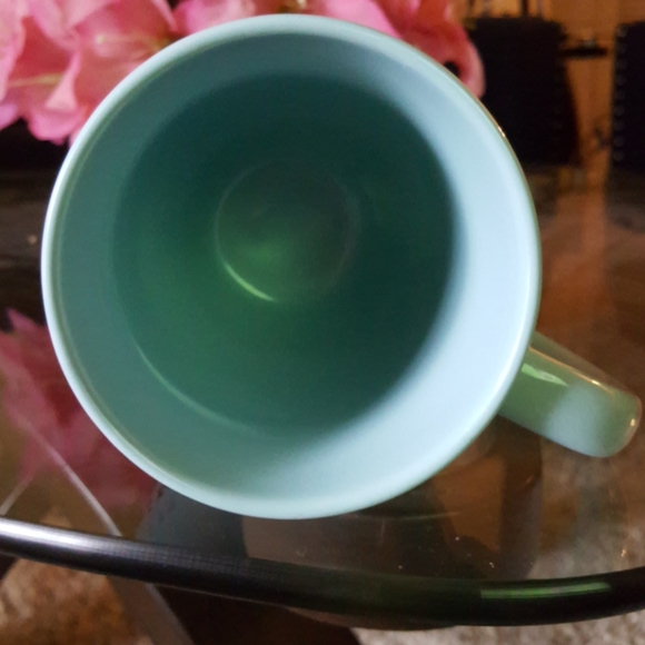 Mint green blue and gold foil kindness counts mug - Picture 3 of 3